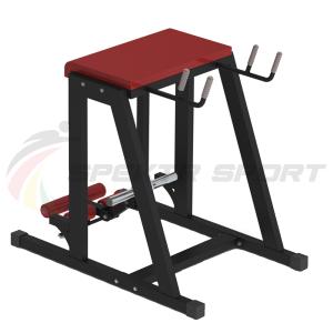Купить Обратная гиперэкстензия Spektr Sport с отягощением (свободный вес) в Калачинске 